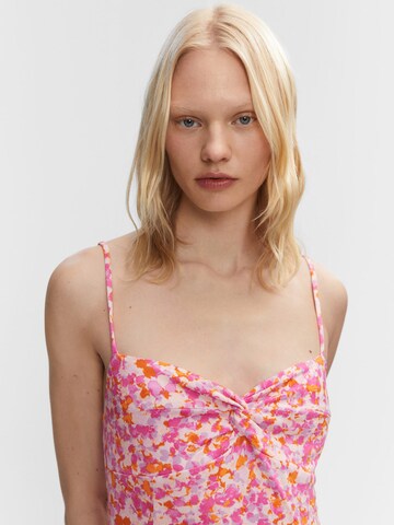 MANGO Summer dress 'SEA' in Pink