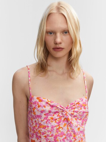 MANGO Zomerjurk 'SEA' in Roze