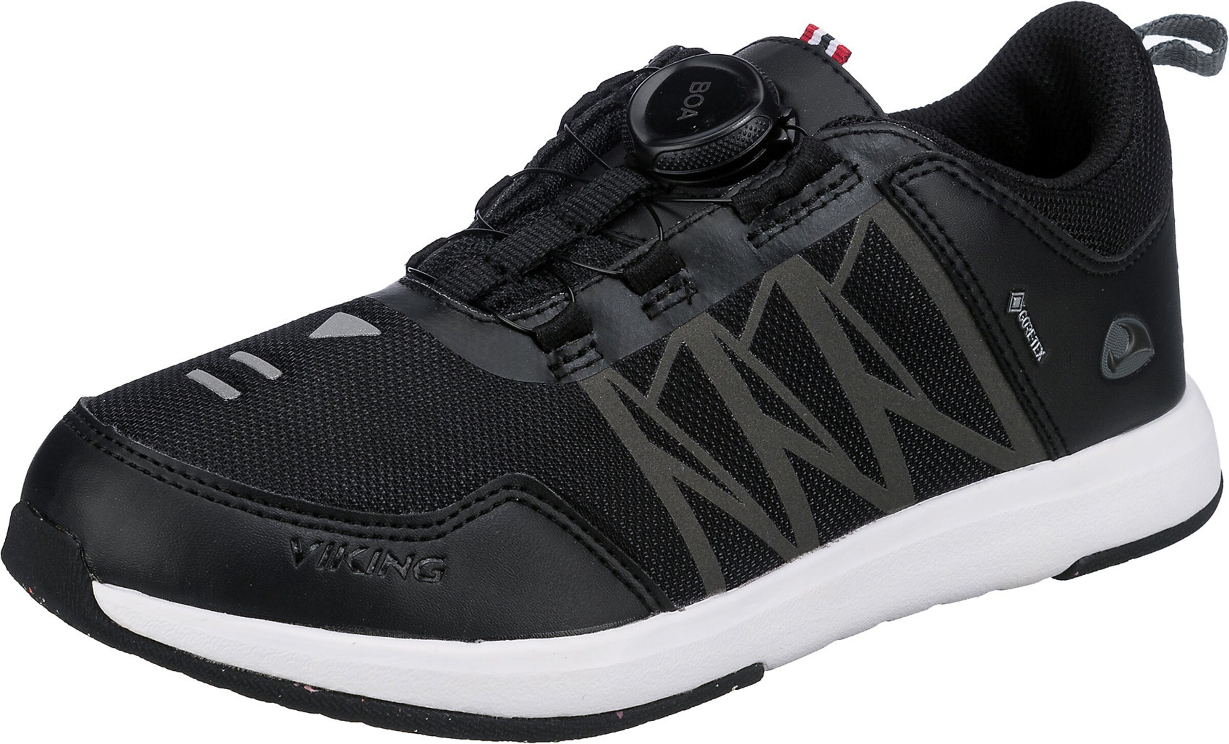 Kinder Teens (Gr. 140-176) VIKING Halbschuh in Schwarz - CE07598 Kinder Teens (Gr. 140-176) VIKING Halbschuh in Schwarz - CE07598
