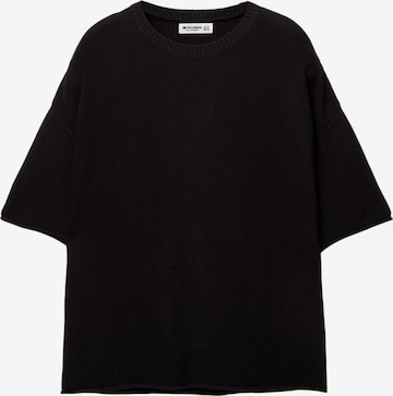 Pull&Bear Tröja i svart: framsida