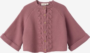 Cardigan NAME IT en rose : devant