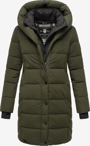 Manteau d’hiver 'Knutschilein' NAVAHOO en vert