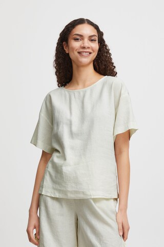 T-shirt 'Byfalakka' b.young en blanc : devant