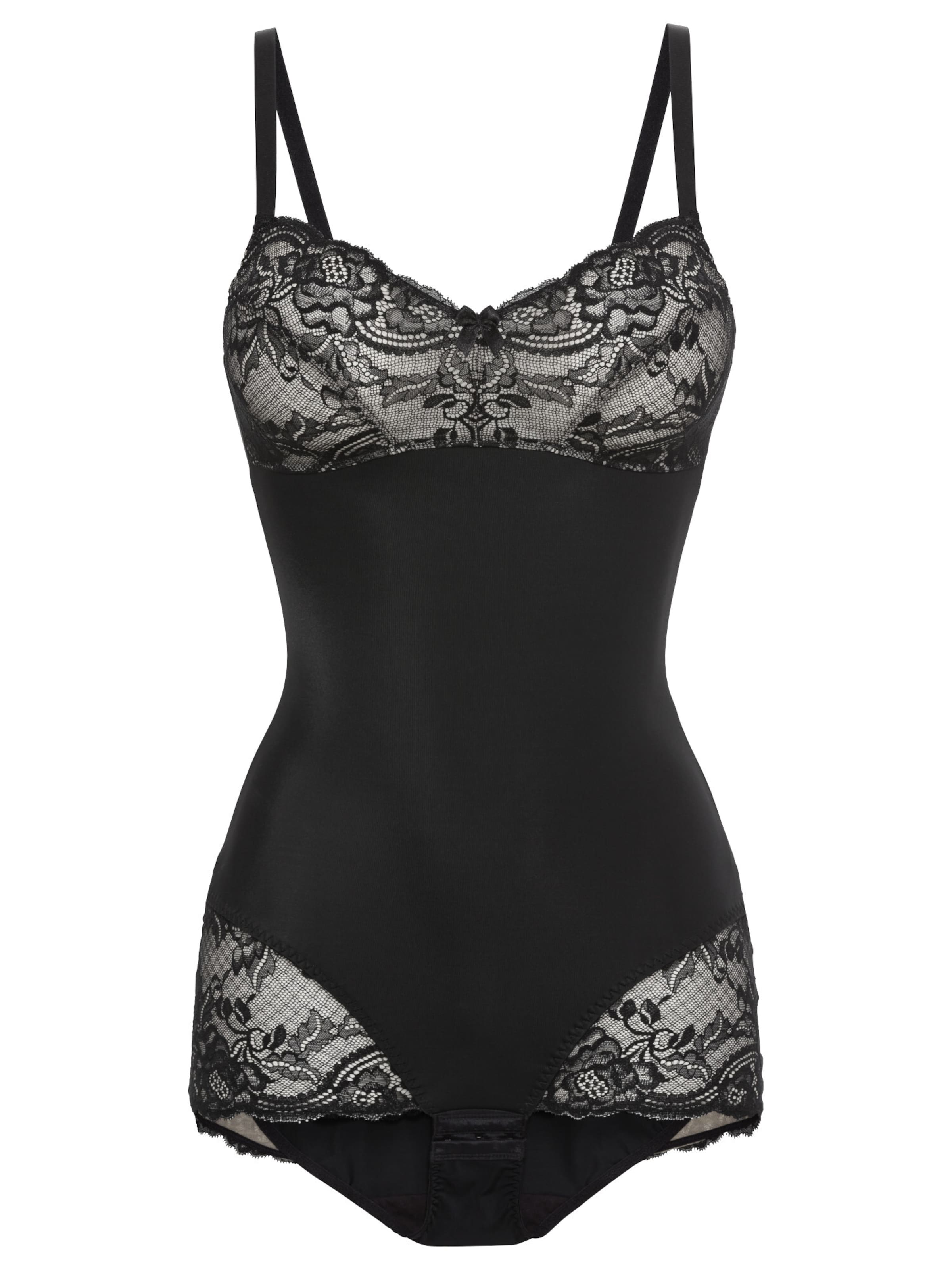 bonprix Shapingbody in Zwart: voorkant