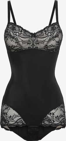 Body modelant bonprix en noir : devant