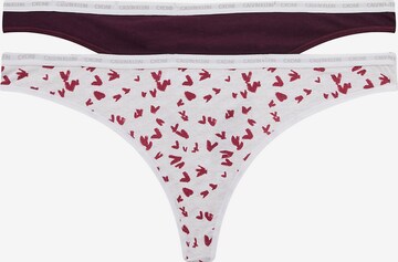 Calvin Klein Underwear Tanga – mix barev: přední strana