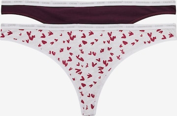 Calvin Klein Underwear String in Gemengde kleuren: voorkant