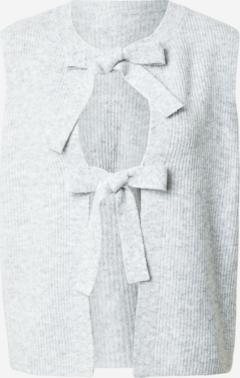 PIECES Pletená vesta - světle šedá, Produkt