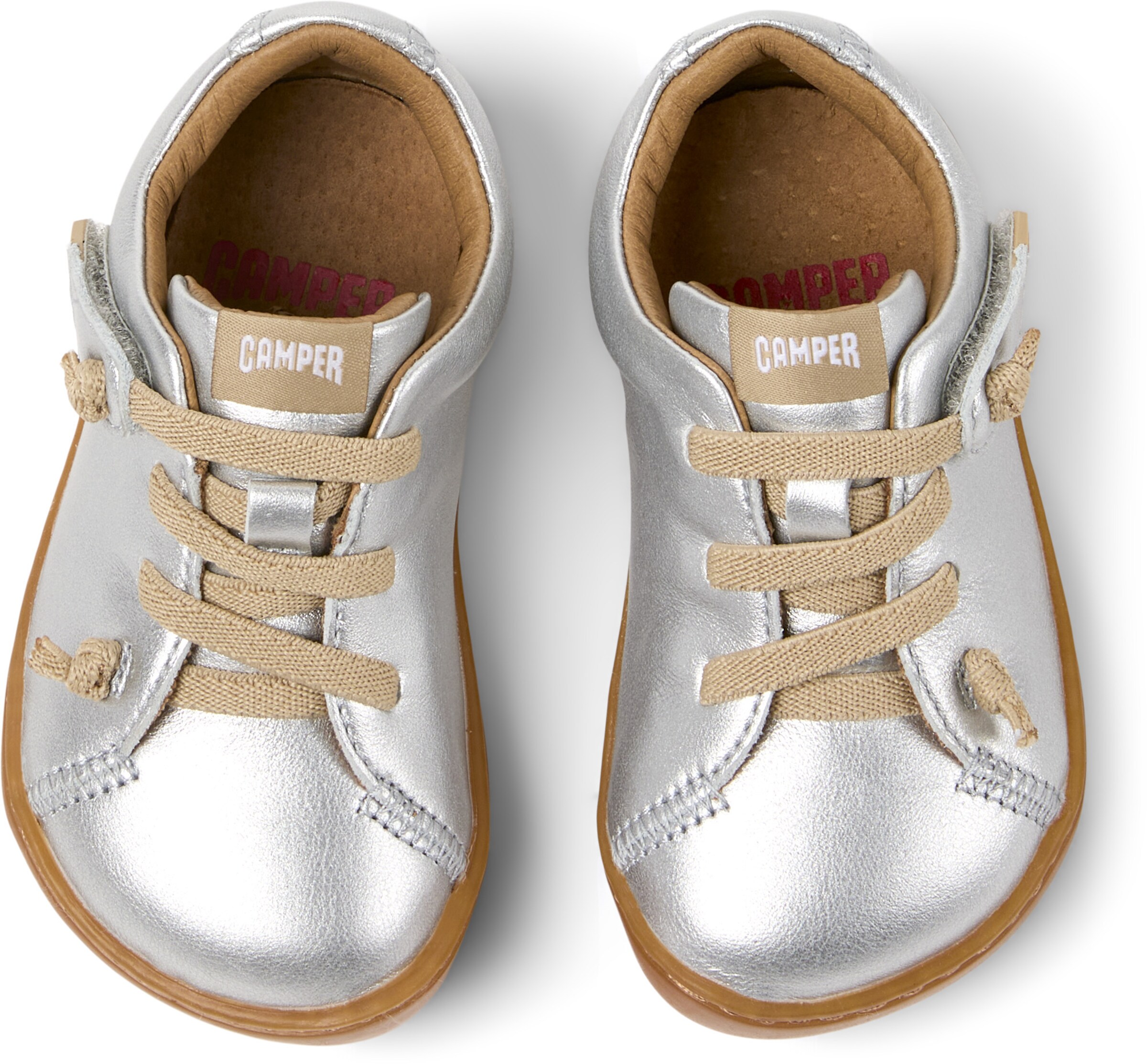 CAMPER First-step shoe 'Peu Cami' in Silver