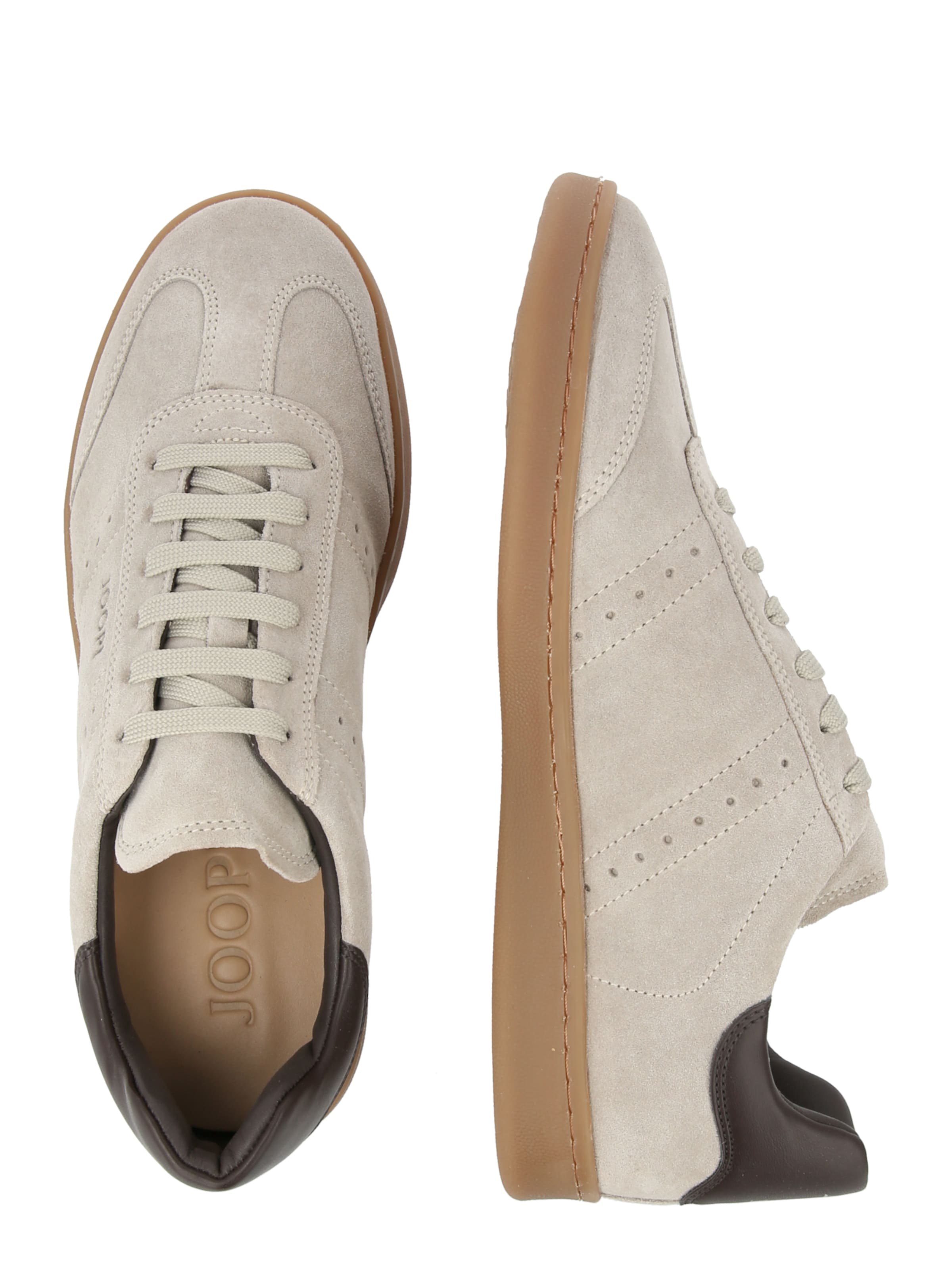 bēšs JOOP! Zemie brīvā laika apavi 'Velluto Misto Ike'