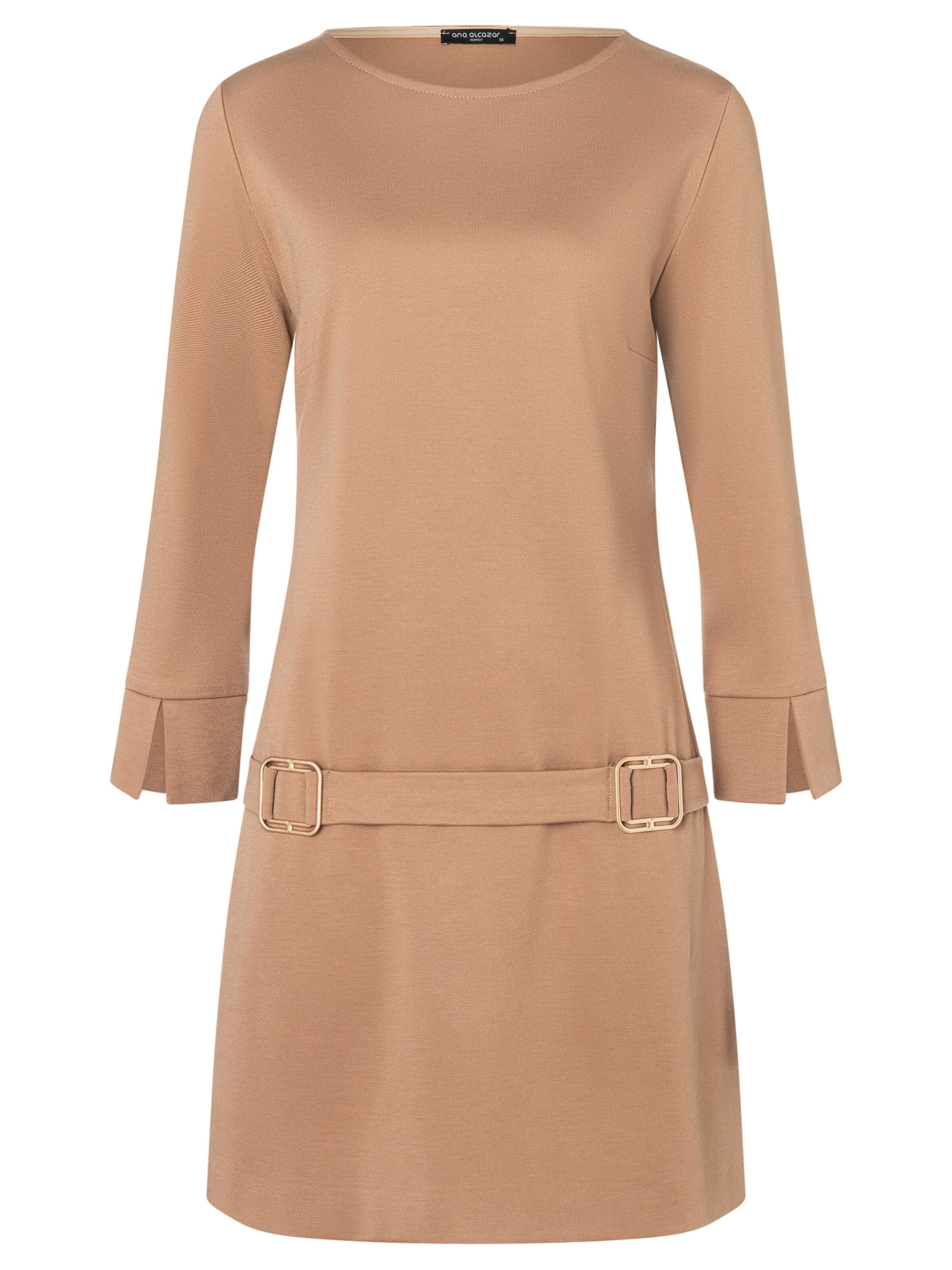 Ana Alcazar Dress 'Ahasa' in Beige: front
