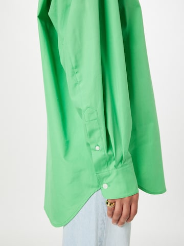 Samsøe Samsøe - Blusa 'LUA' em verde