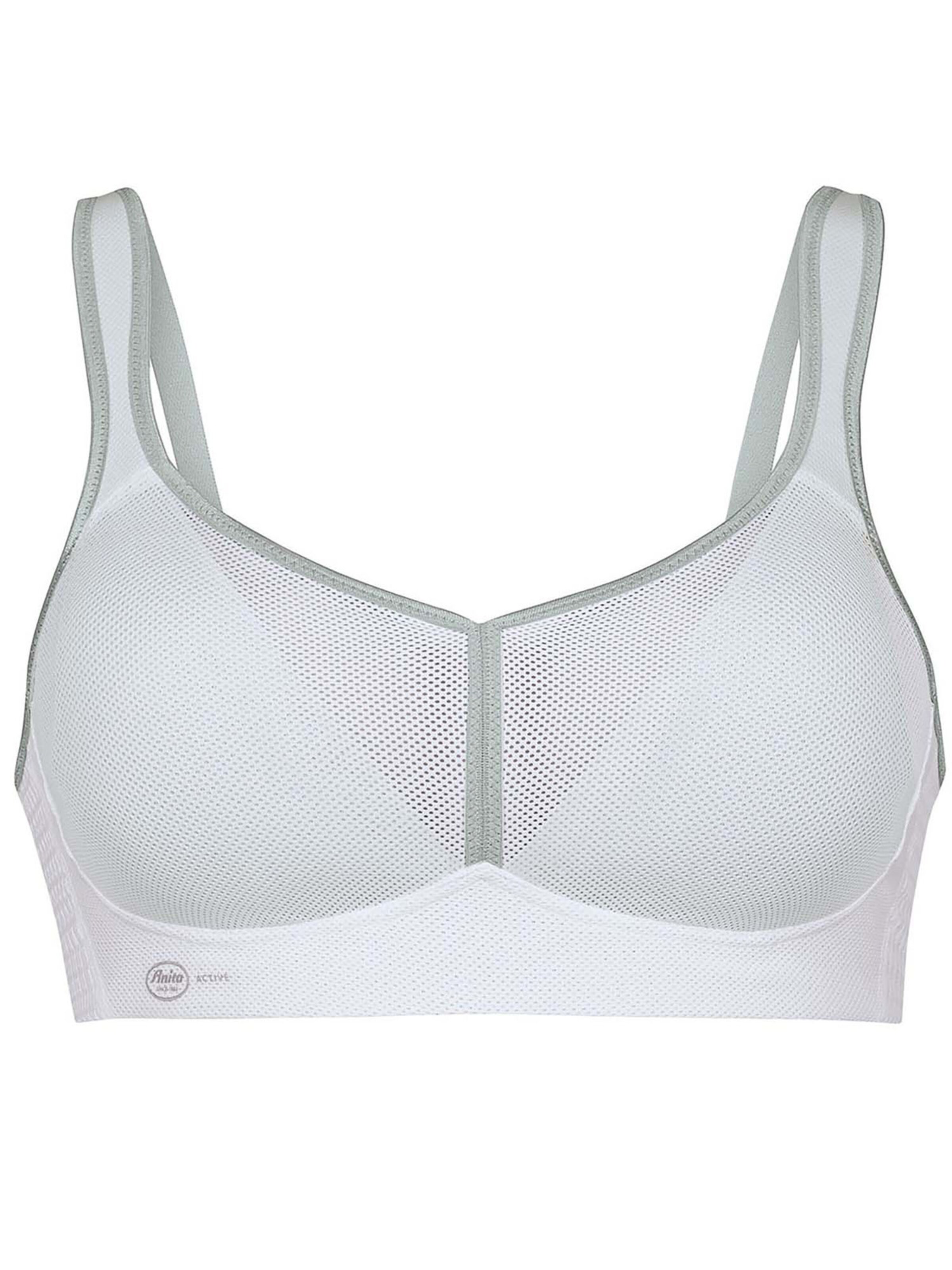 ANITA Bralette Bra 'air control DeltaPad' in White: front