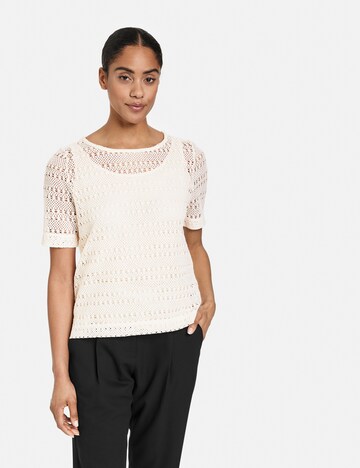 TAIFUN Sweater in Beige: front