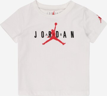 Tricou de la Jordan pe alb: față