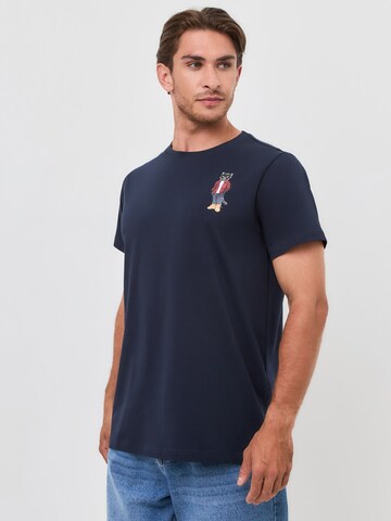 CAT by Maniita Lacitta Shirt in Blauw: voorkant