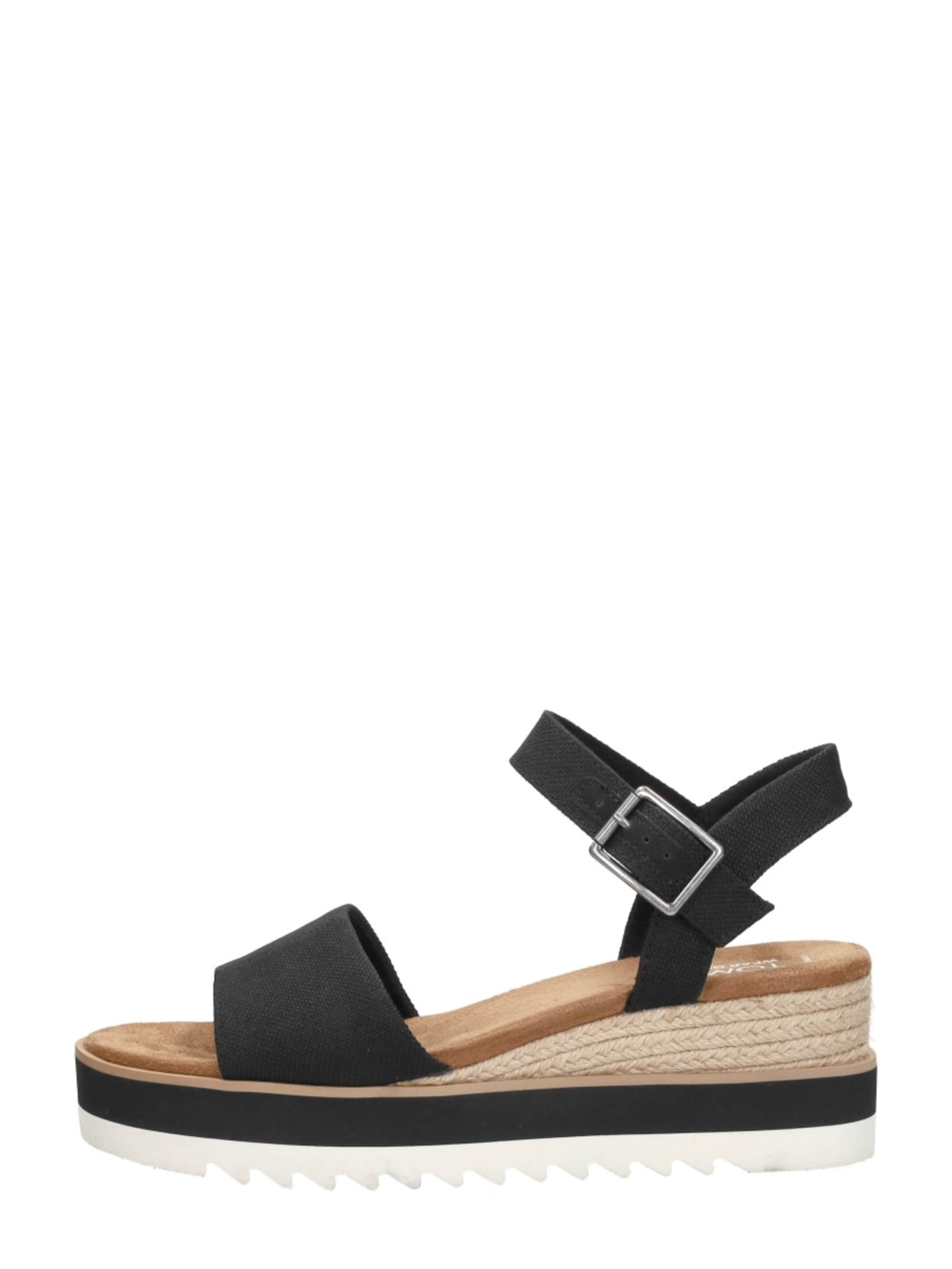 TOMS Sandale 'Diana'‌‌‌‌‌‌‌‌‌‌ in Schwarz