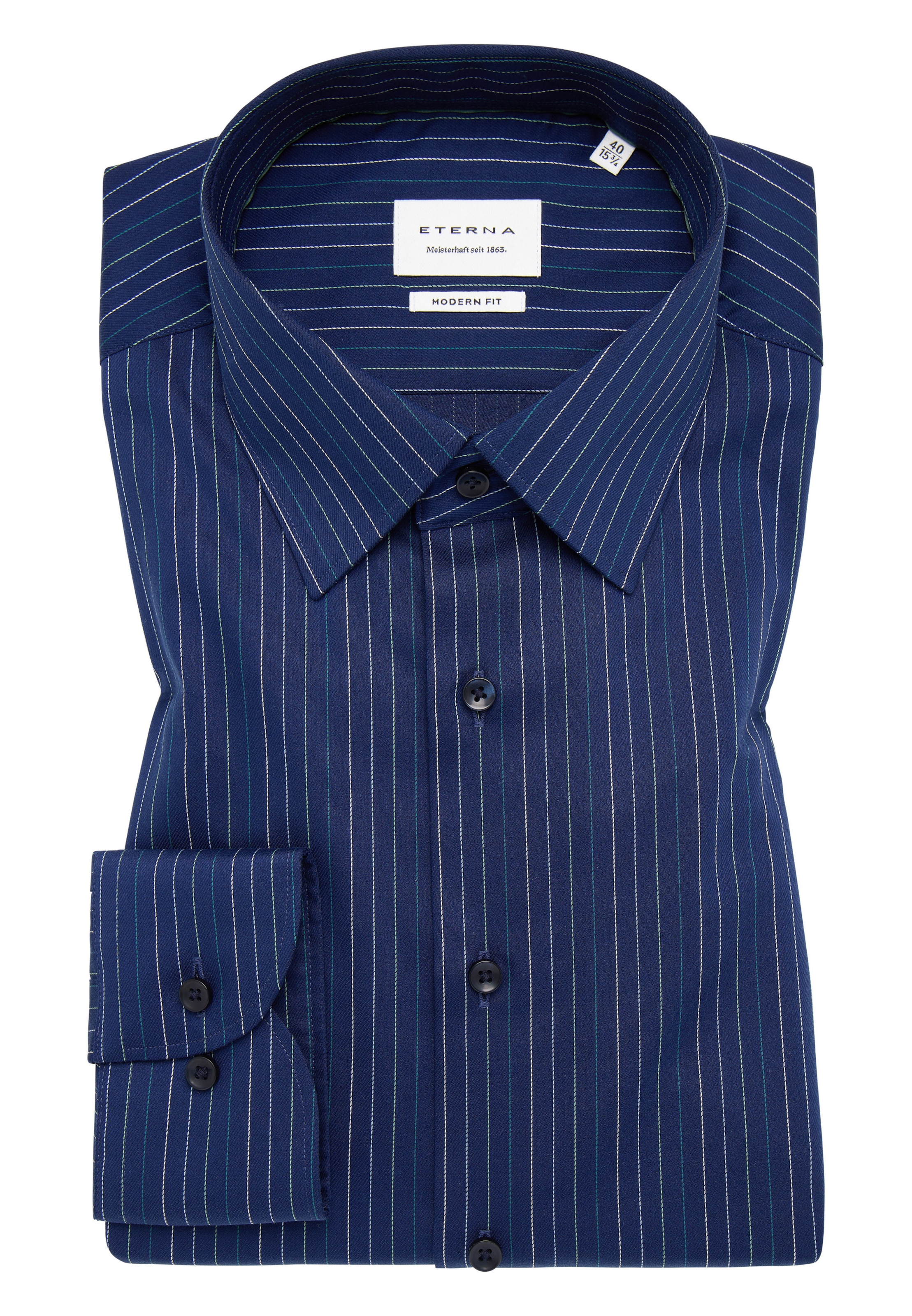 ETERNA Regular fit Business shirt in Blue