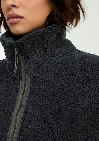 JACK WOLFSKIN Athletic Fleece Jacket in Blue
