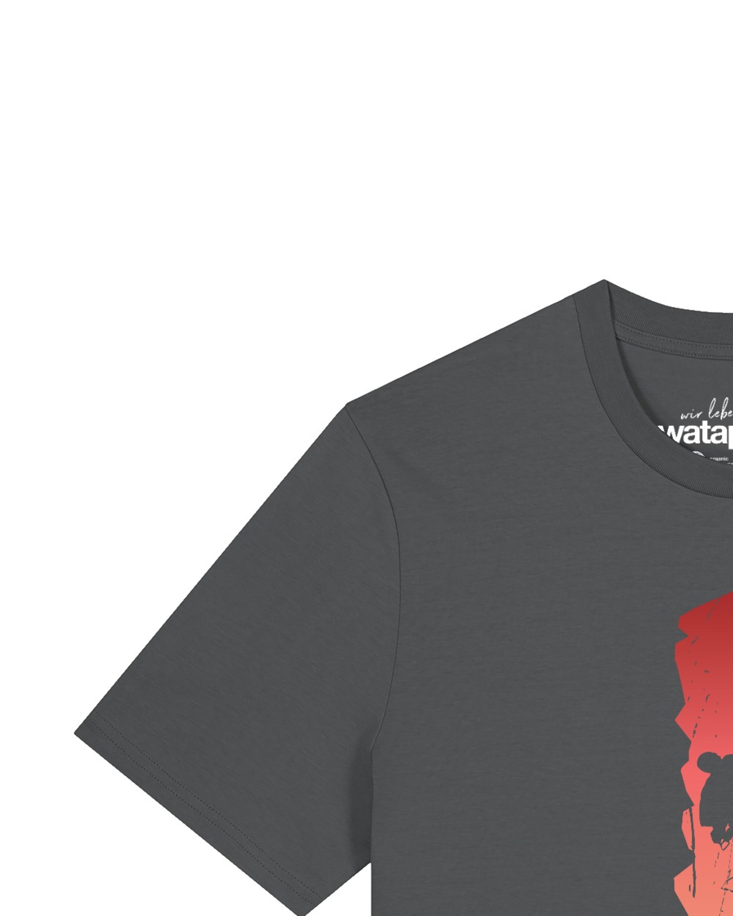 T-Shirt 'There's no limit' Watapparel en gris