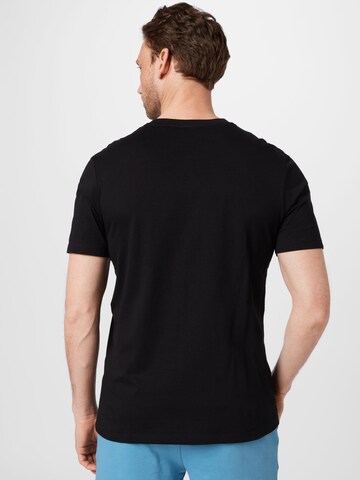 HUGO T-Shirt 'Dupiter' in Schwarz