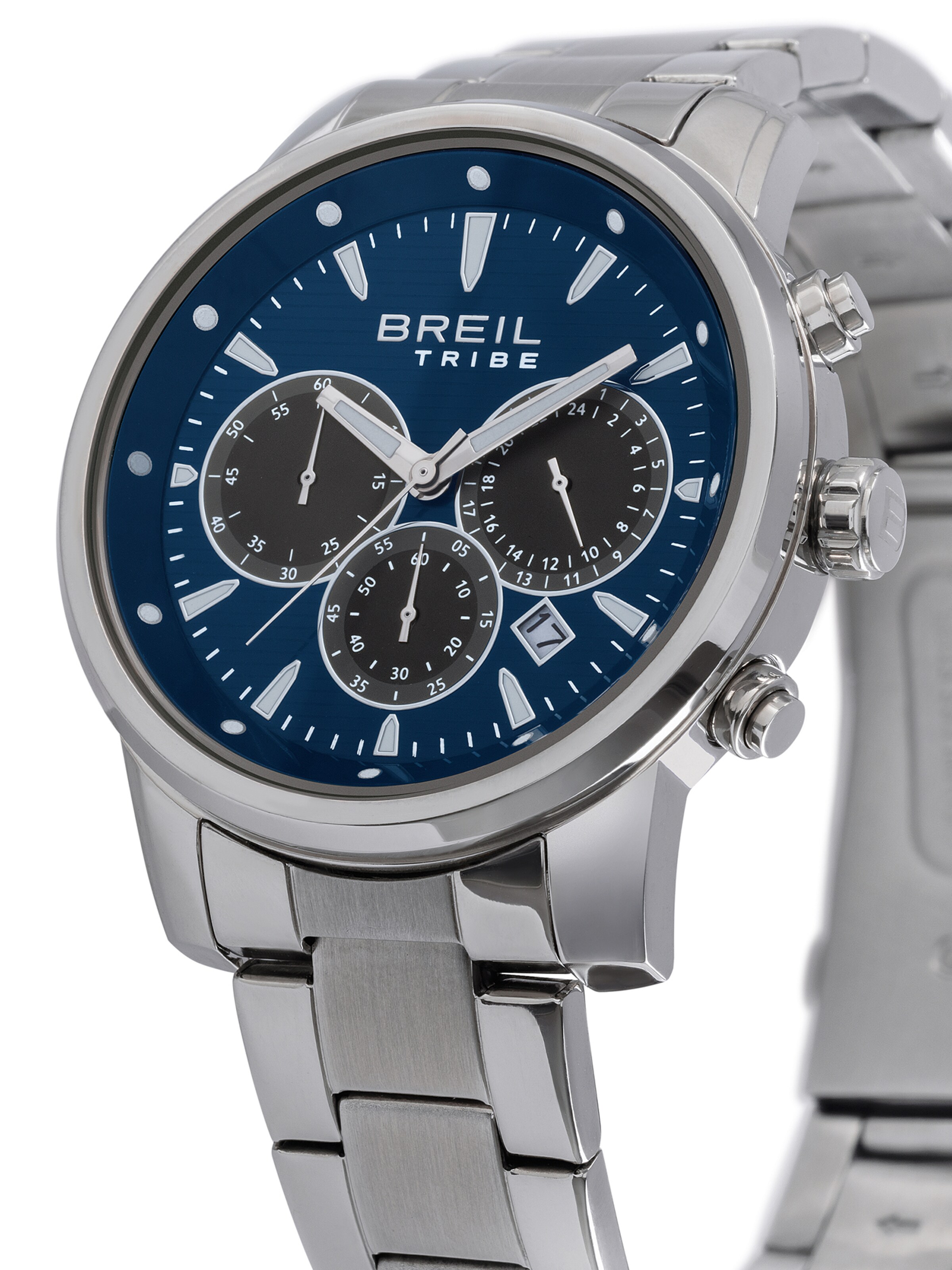 Orologio analogico 'Caliber' di Breil in argento