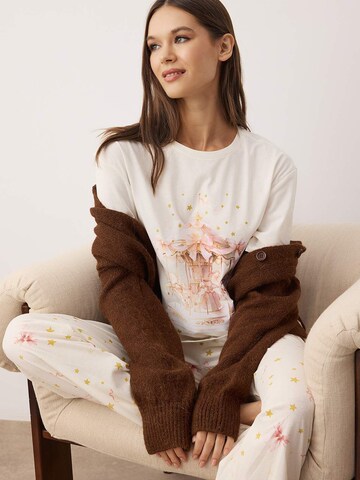 bēšs Trendyol Pidžama