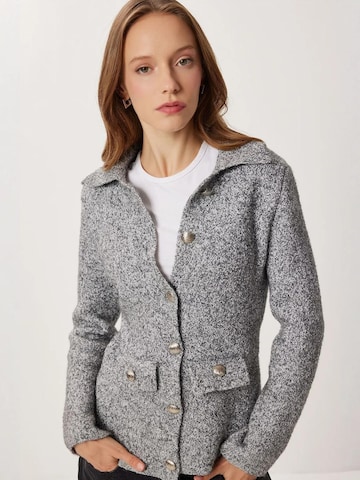 Happiness İstanbul Strickjacke 'Strickjacken'‌ in Grau