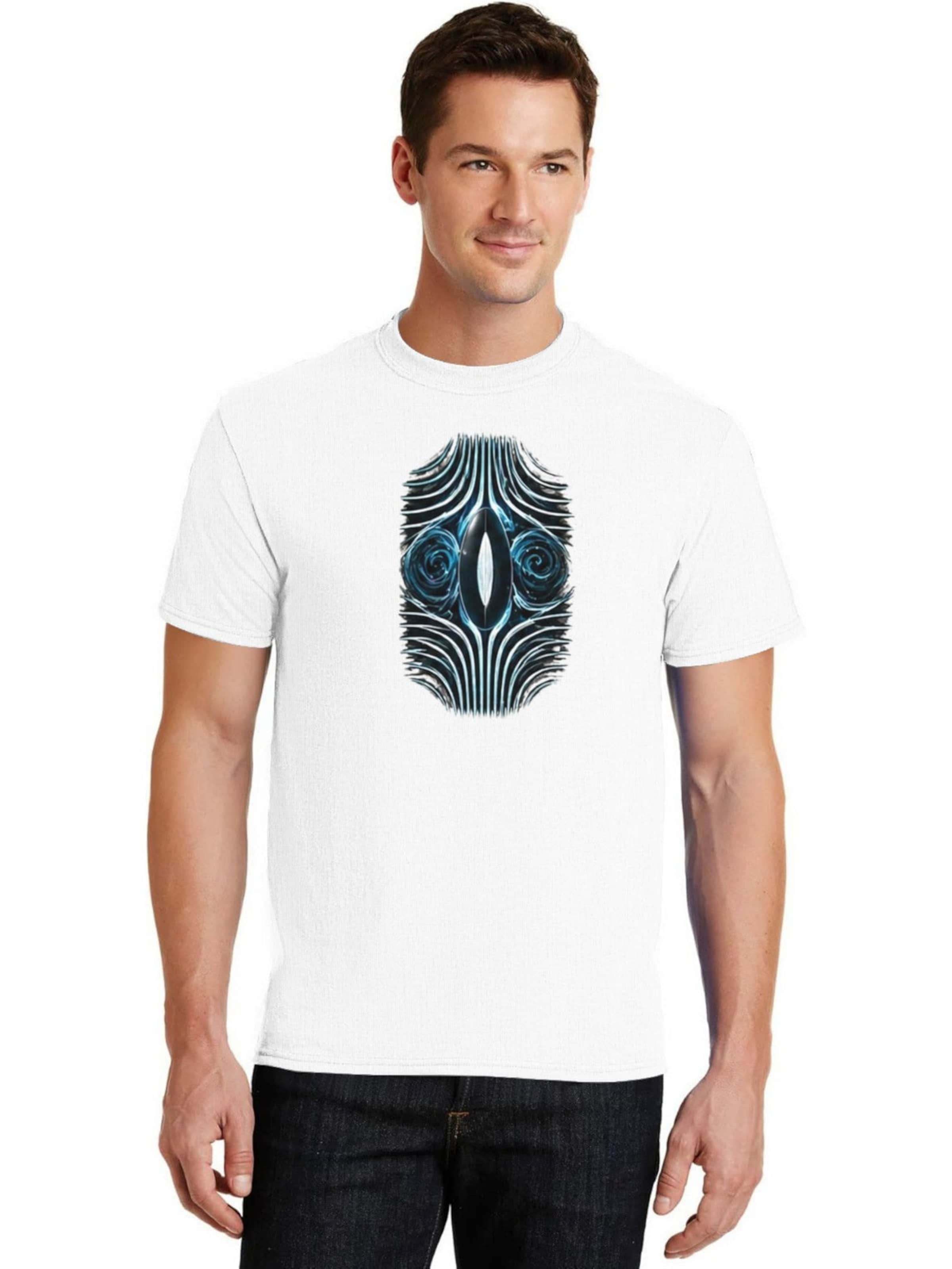 HUSKSWARE Shirt 'Grafik'‌‌ in Weiß: Vorderseite