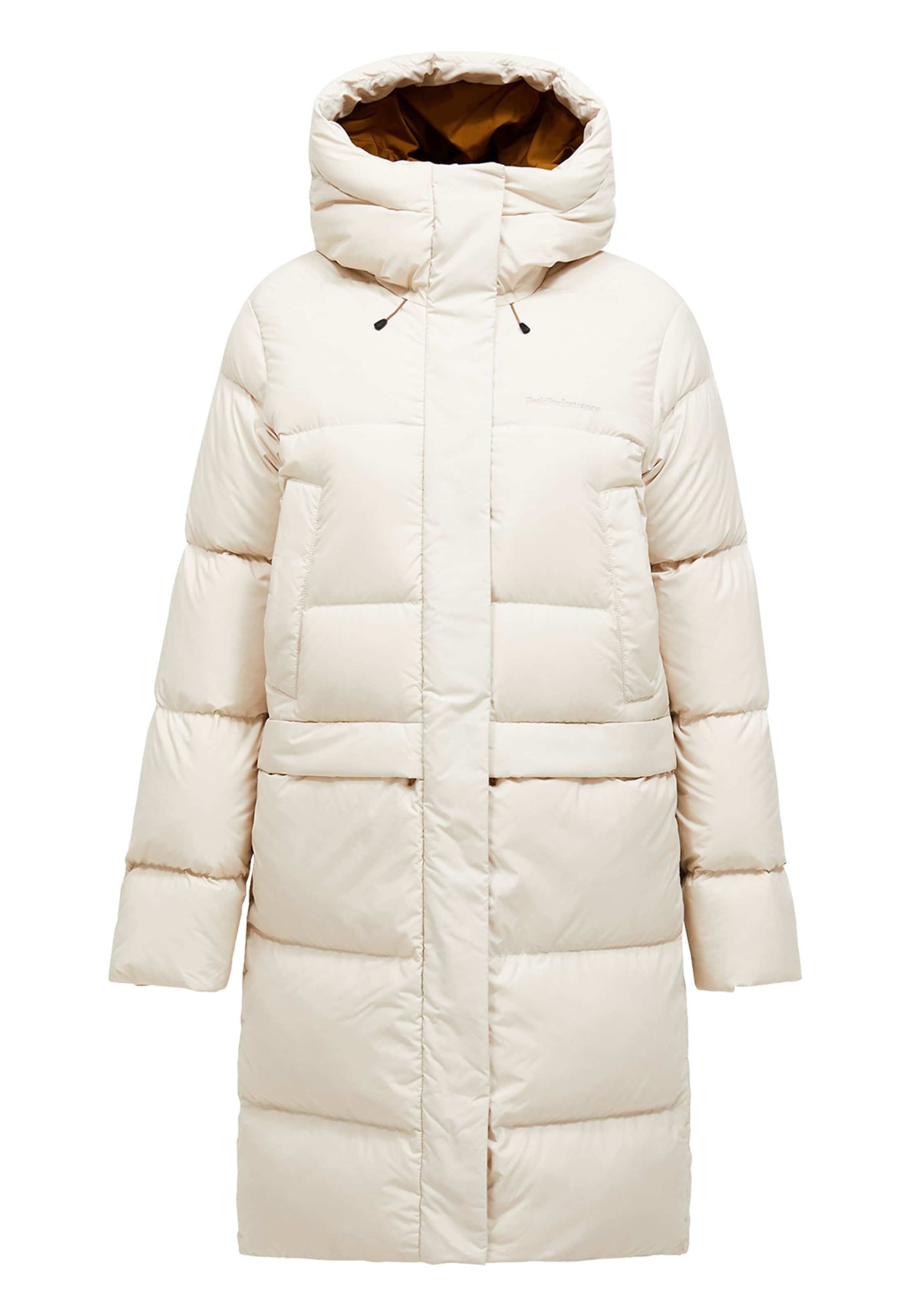 PEAK PERFORMANCE Wintermantel in Beige: voorkant