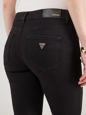 GUESS - Skinny Vaquero 'CURVE X' en negro