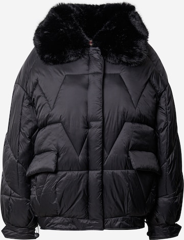 Veste d’hiver Misspap en noir : devant