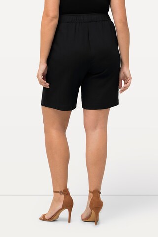 Ulla Popken Regular Broek in Zwart