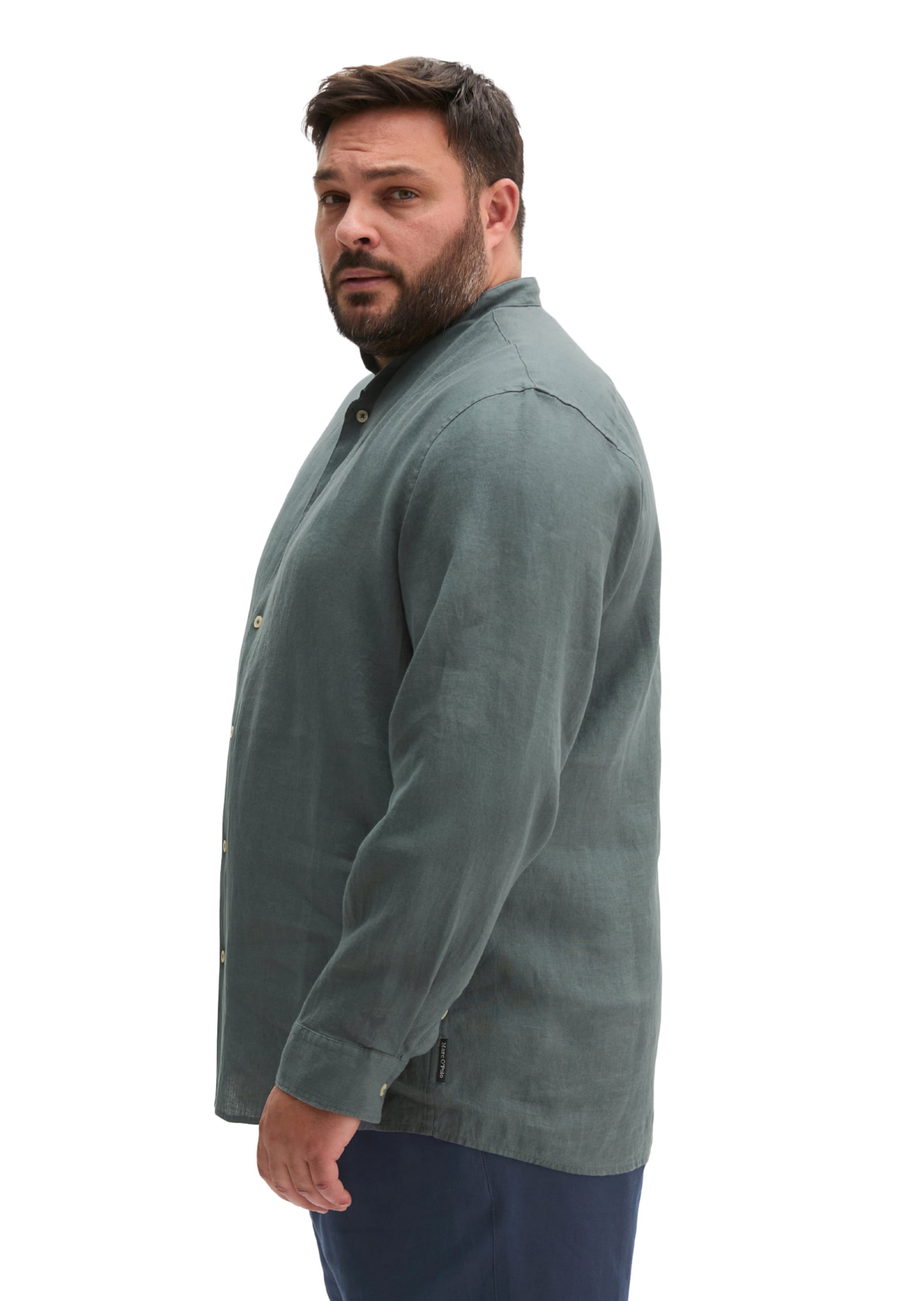 Marc O'Polo Regular Fit Hemd in Grau