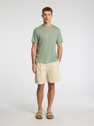 Maglietta 'SLHBET' di SELECTED HOMME in verde