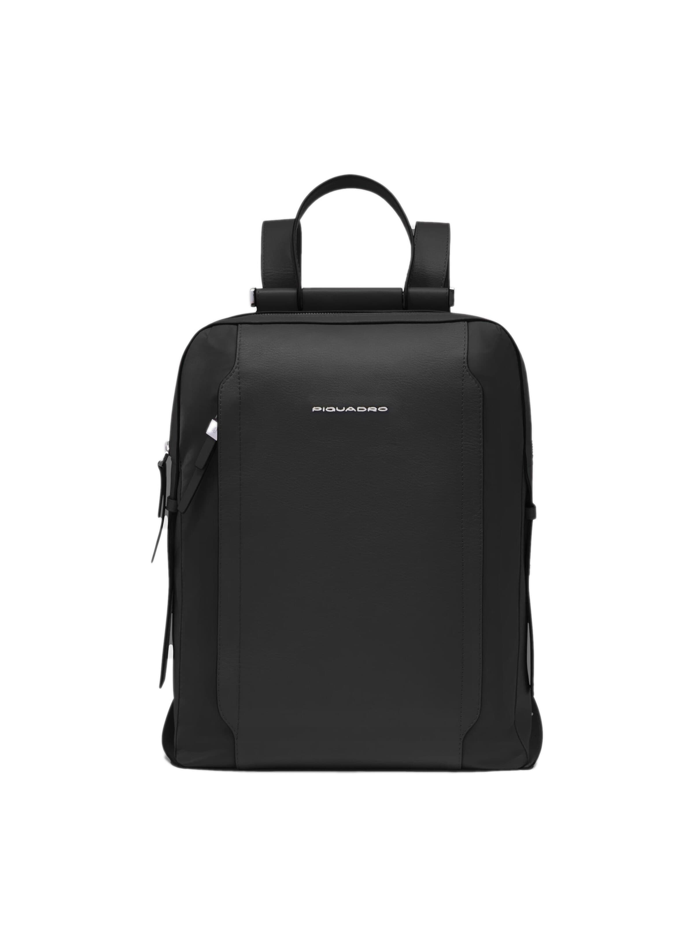 Piquadro Rucksack‌‌‌ in Schwarz: Vorderseite
