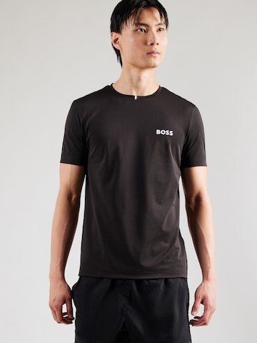 BOSS - Camisa funcionais 'TOC' em preto