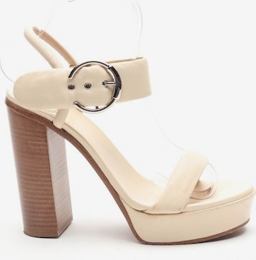 Chloé Sandals & High-Heeled Sandals in 39,5 in White: front
