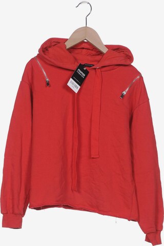 Reserved Sweatshirt & Zip-Up Hoodie in XS in Red: front