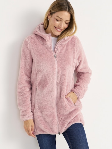 Cellbes of Sweden Fleece jacket in Pink: front