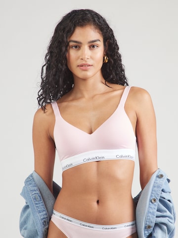 Calvin Klein Underwear Bustier Biustonosz w kolorze różowy: przód