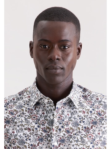 Coupe regular Chemise business SEIDENSTICKER en gris