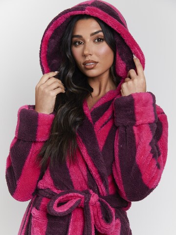 Loungeable Long Bathrobe in Purple