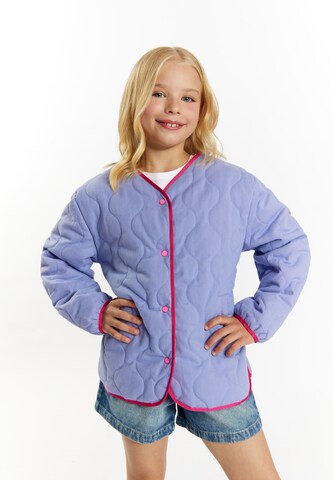 DREIMASTER Between-Season Jacket in Purple: front