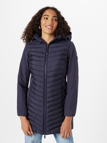 TOM TAILOR Winter Jacket in Blue: front