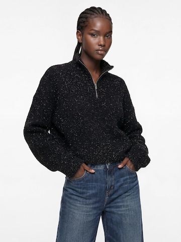 KARL LAGERFELD JEANS Sweater in Black: front