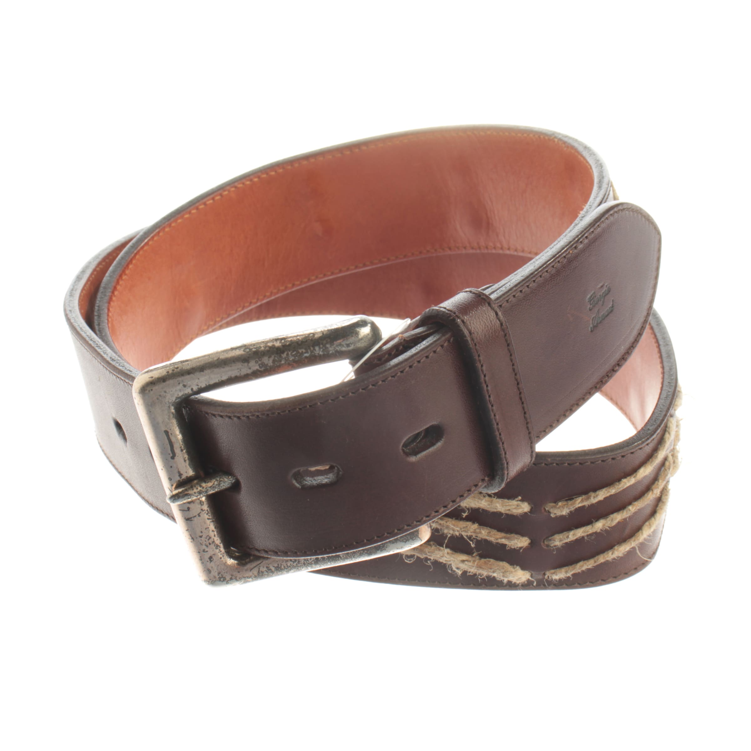 GIORGIO ARMANI Belt in L in Beige: front