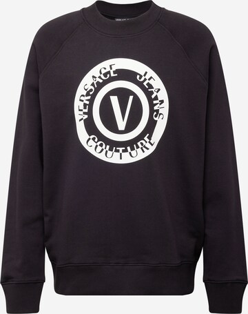 Versace Jeans Couture Sweatshirt in Schwarz: predná strana