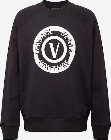 Versace Jeans Couture - Sweatshirt em preto: frente