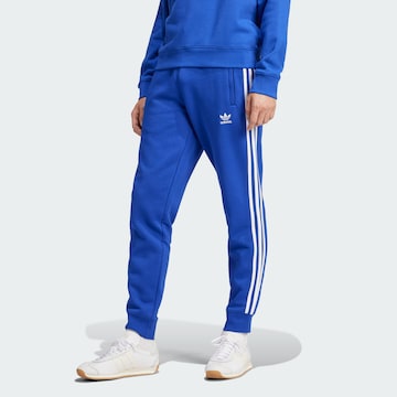 ADIDAS ORIGINALS Tapered Trousers 'Adicolor' in Blue: front